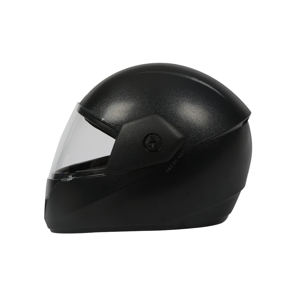 Full-Face Motorbike Helmet Black  Safe and Stylish Helmet